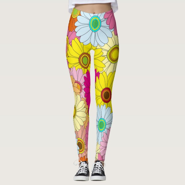 Flores: Leggings femeninas (Anverso)