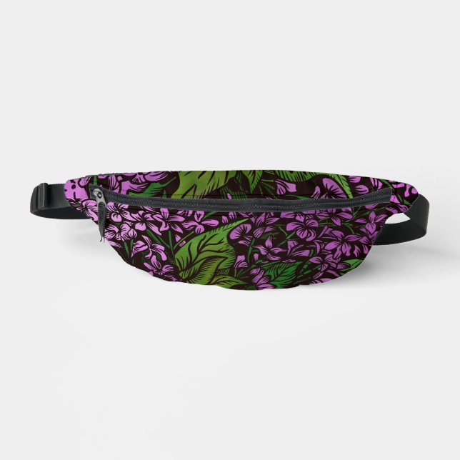 Flores Lilac Imprimir Cortar Bolsa Nueva (Anverso)