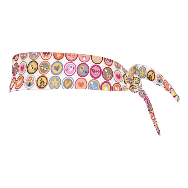 flores lindas, pájaros, modelo de los corazones (Girar 90)