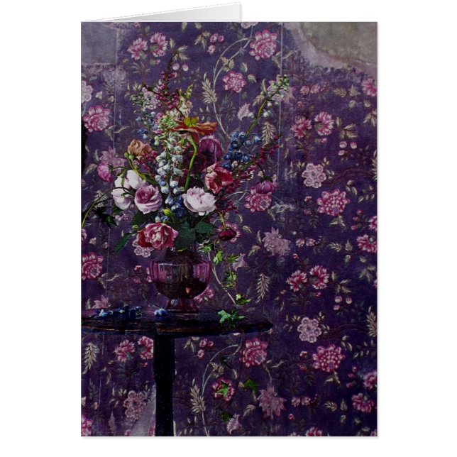 Flores malcriadas ~ Tarjetas (Frente)