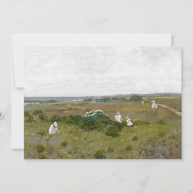 Flores marinas | William Merritt Chase (Anverso)