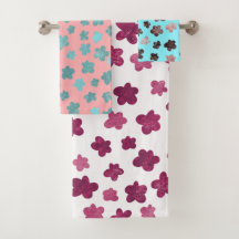 Flores minimalistas modernas con textura