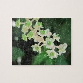 Flores minúsculas que relajan el rompecabezas de