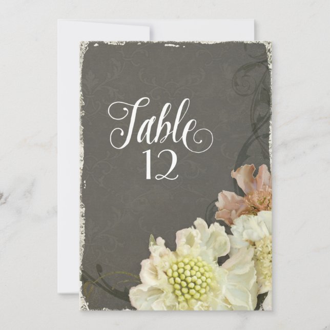 Flores modernas contemporáneas boda de otoño en Sc (Anverso)