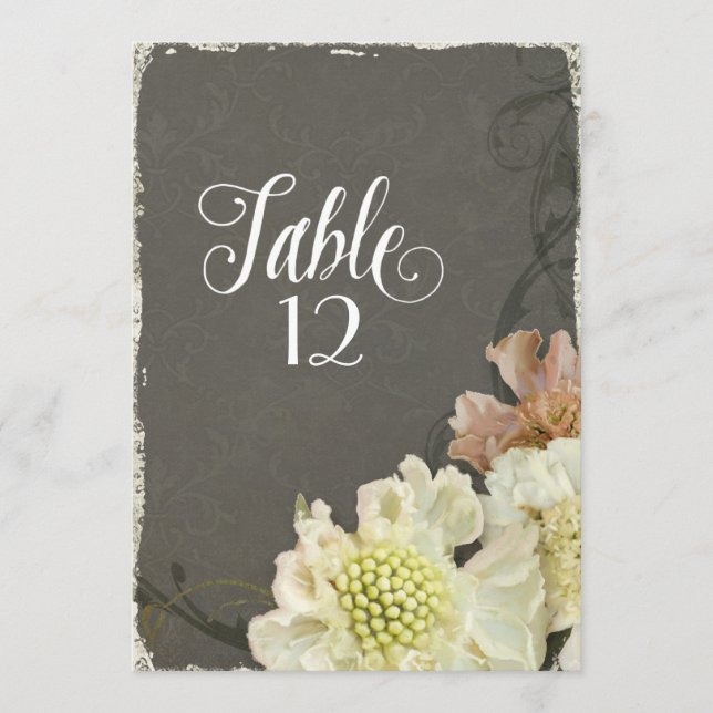 Flores modernas contemporáneas boda de otoño en Sc (Anverso)