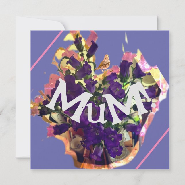 Flores moradas (Anverso)