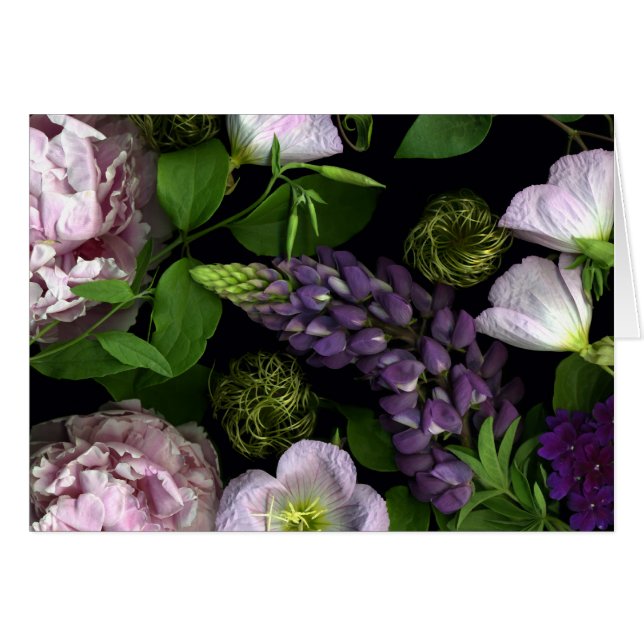 Flores moradas de un día de mayo (Anverso (Horizontal))