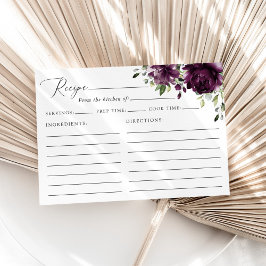 Flores moradas, flores de ciruela, receta de ducha