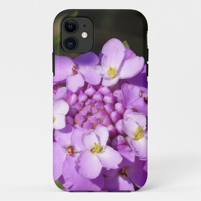 Flores moradas iPhone SE + iPhone 5/5S, Funda (Reverso)