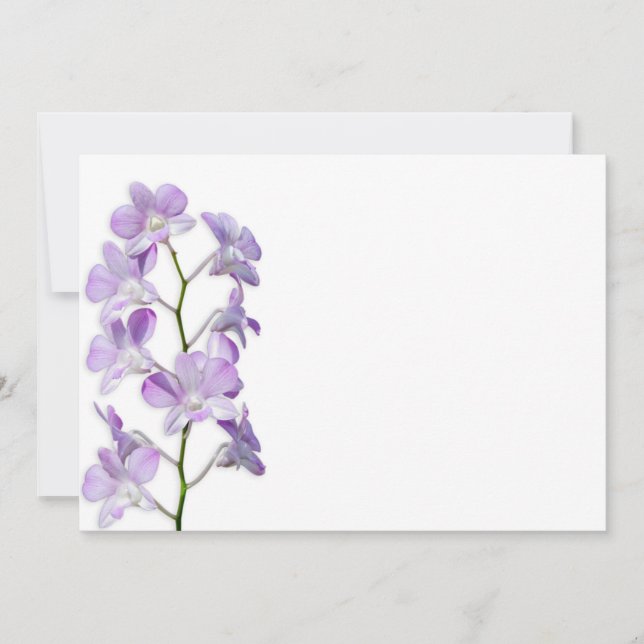 Flores moradas suaves (Anverso)