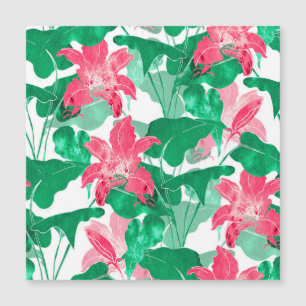 Flores naturales coloridas deja el patrón