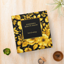 Flores negras de oro cita profesional