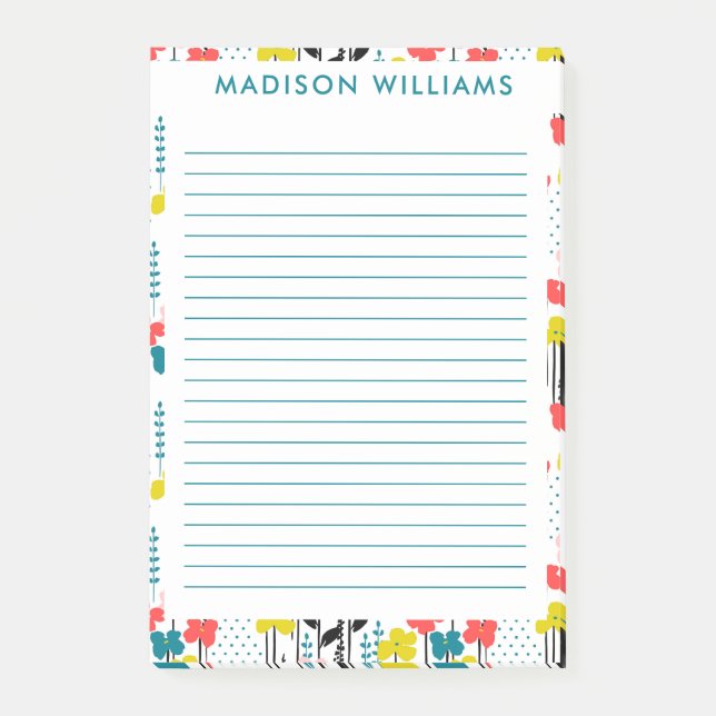 Flores notas posteriores al mismo (Anverso)