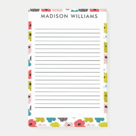 Flores notas posteriores al mismo