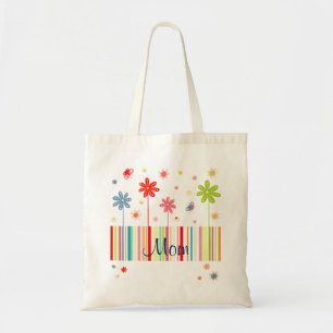 Flores para la bolsa de asas del día de madre