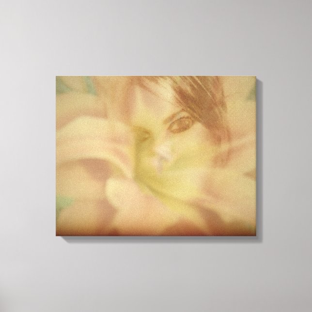 Flores para lienzo envuelto en Adrena (Anverso)