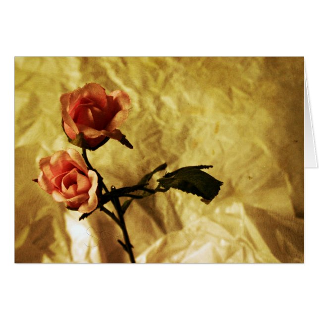 flores para mi tarjeta del amante (Anverso (Horizontal))