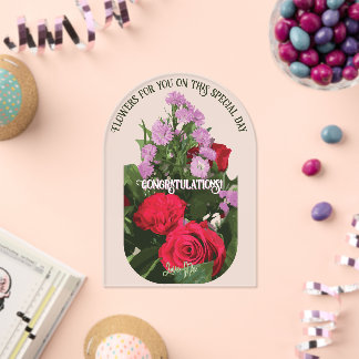 Flores para ti - Tarjeta de celebración