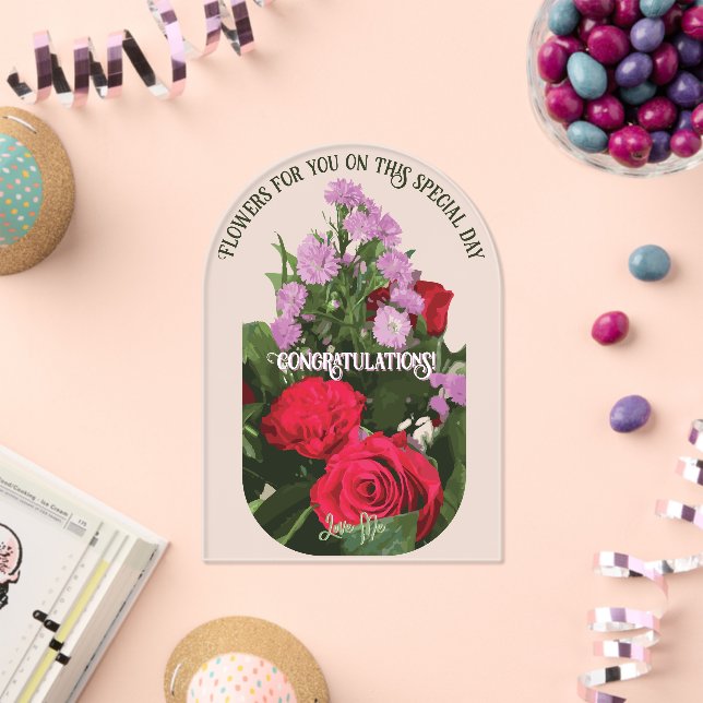 Flores para ti - Tarjeta de celebración (Insitu (Celebración))