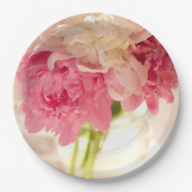 Flores Plato de Papel (Anverso)