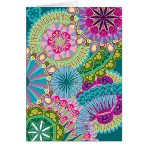 flores psychadelic de la pluma