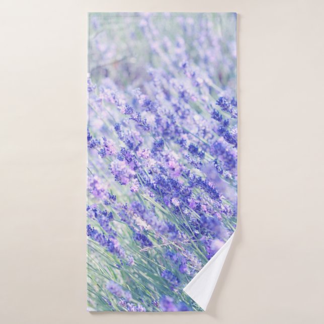 FLORES PURPLE PETALED (Toalla de baño)