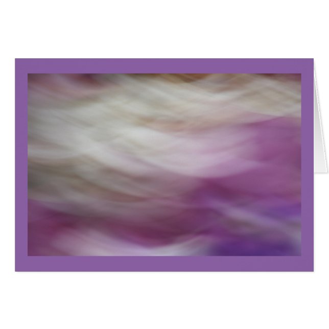 Flores púrpuras y blancas (Anverso (Horizontal))