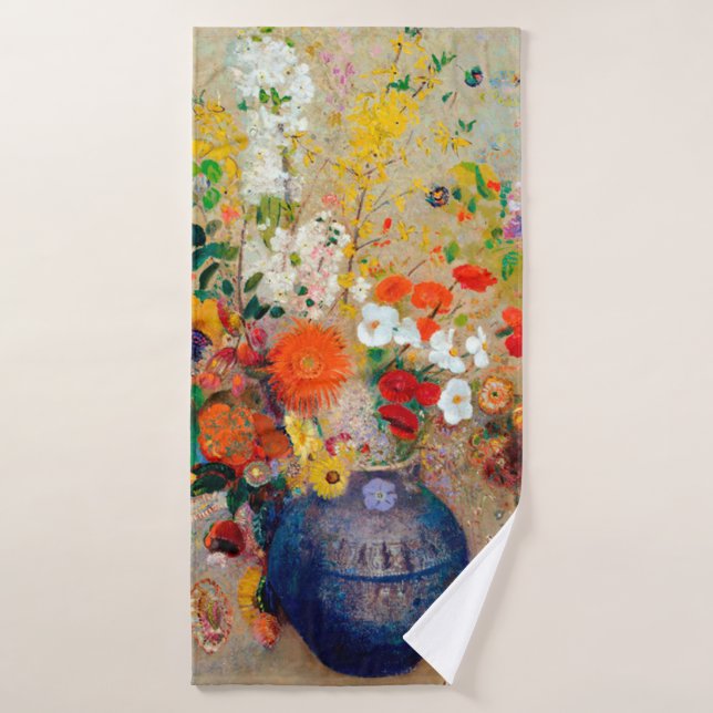 Flores, Redon (Toalla de baño)