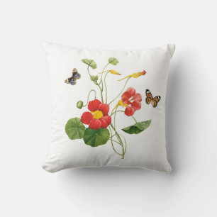 Flores Redoute Acento Almohada Romántica