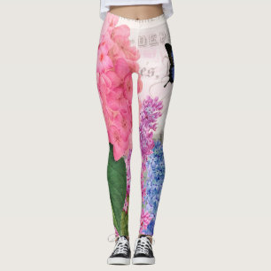 Flores Redoute Leggings de yoga