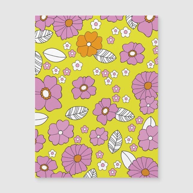 Flores retro 1960 (Anverso)