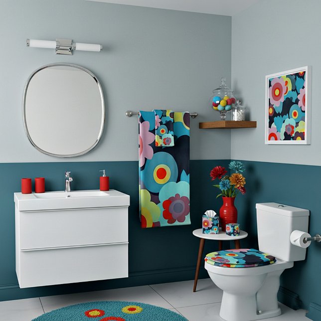 Flores retro modestas (Subido por el creador)