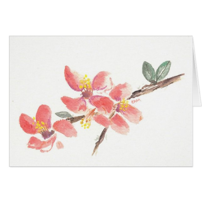 Flores rojas (Anverso (Horizontal))