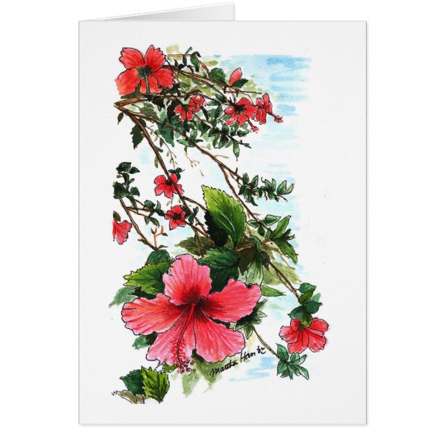 Flores rojas (Frente)