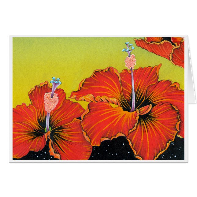 Flores rojas (Anverso (Horizontal))