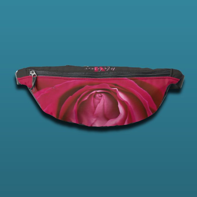 Flores rosa rosa rosa rosa rosa floral bolsa de pa (Subido por el creador)