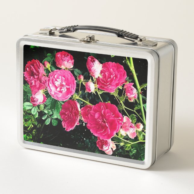 Flores rosadas (Anverso)