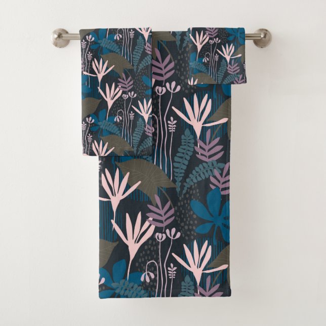 Flores rosadas pasteles en las plantas de la Marin (In situ)