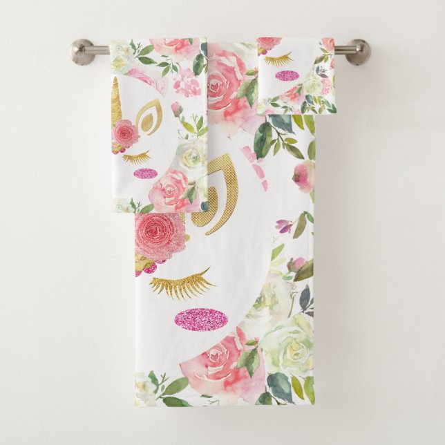 Flores rosadas y blancas bonitas unicornio arcoíri (In situ)