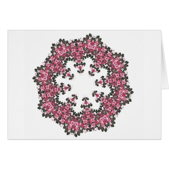 Flores rosas (Anverso (Horizontal))