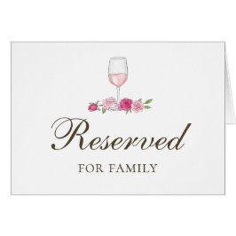 Flores rosas. Boda floral. signo reservado de rosa