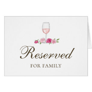 Flores rosas. Boda floral. signo reservado de rosa