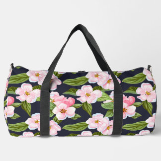 Flores rosas Bolsa Duffel Grande