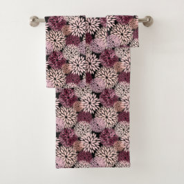 Flores rosas de Rubor de Borgoña