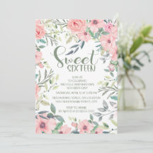 Flores rosas de Rubor Salven verdes dulces 16