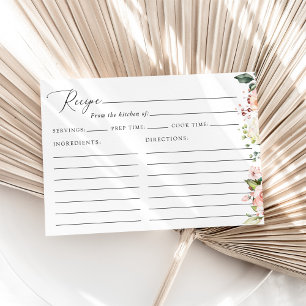 Flores rosas, flores blancas, receta de ducha de n