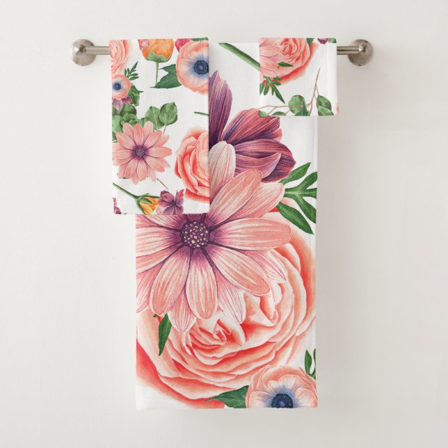 Flores rosas pálidas (In situ)