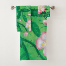 Flores rosas silvestres