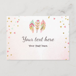 Flores RSVP de tarjetas Wild and Three Insert