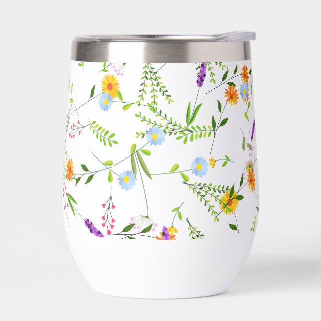 Flores salvajes de verano de primavera (Izquierdo)